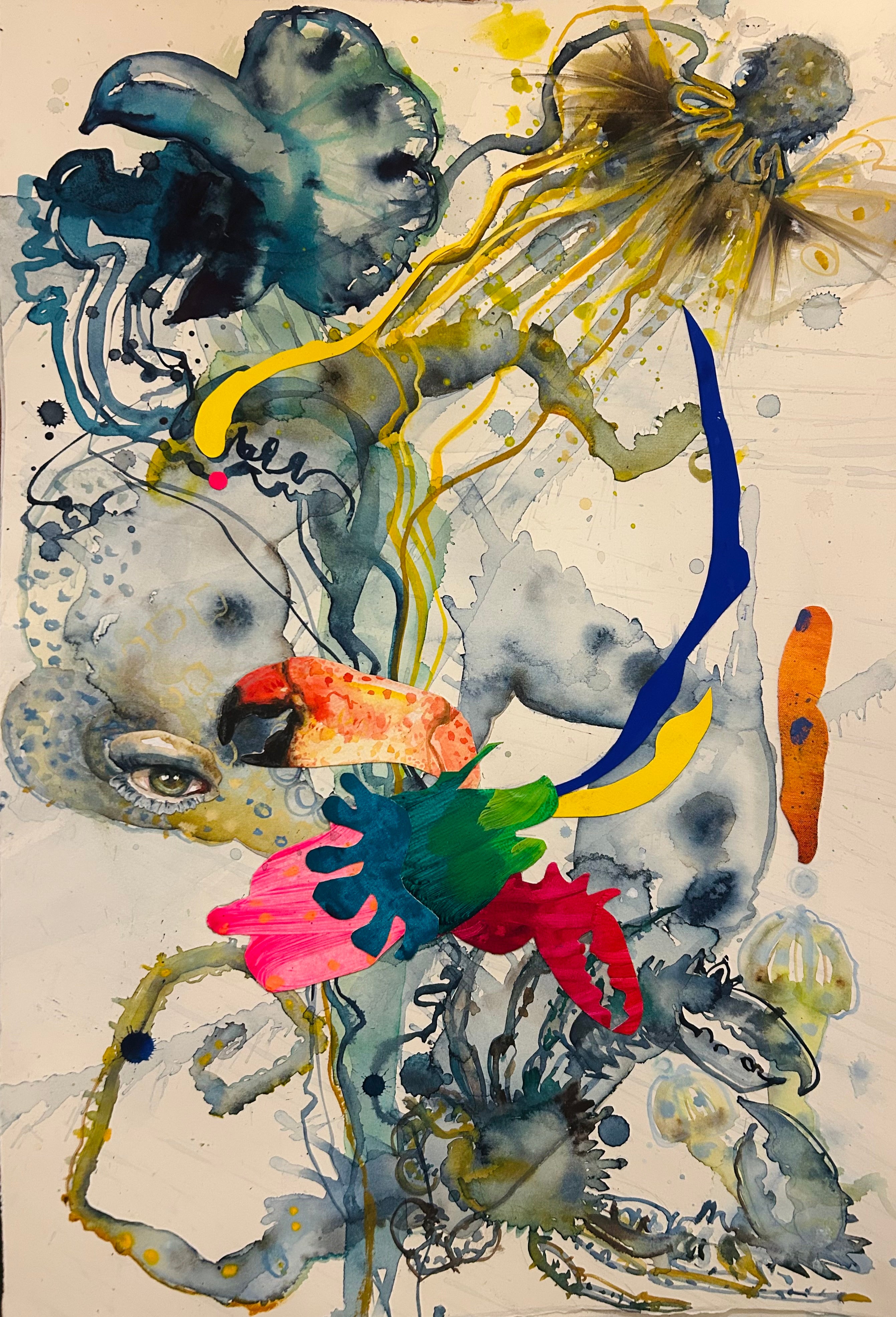 Entwined 1 – Dee Smart — Original Paintings & Works